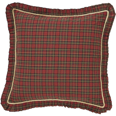 Tea Star Fabric Euro Sham 26x26 VHC Brands - The Fox Decor
